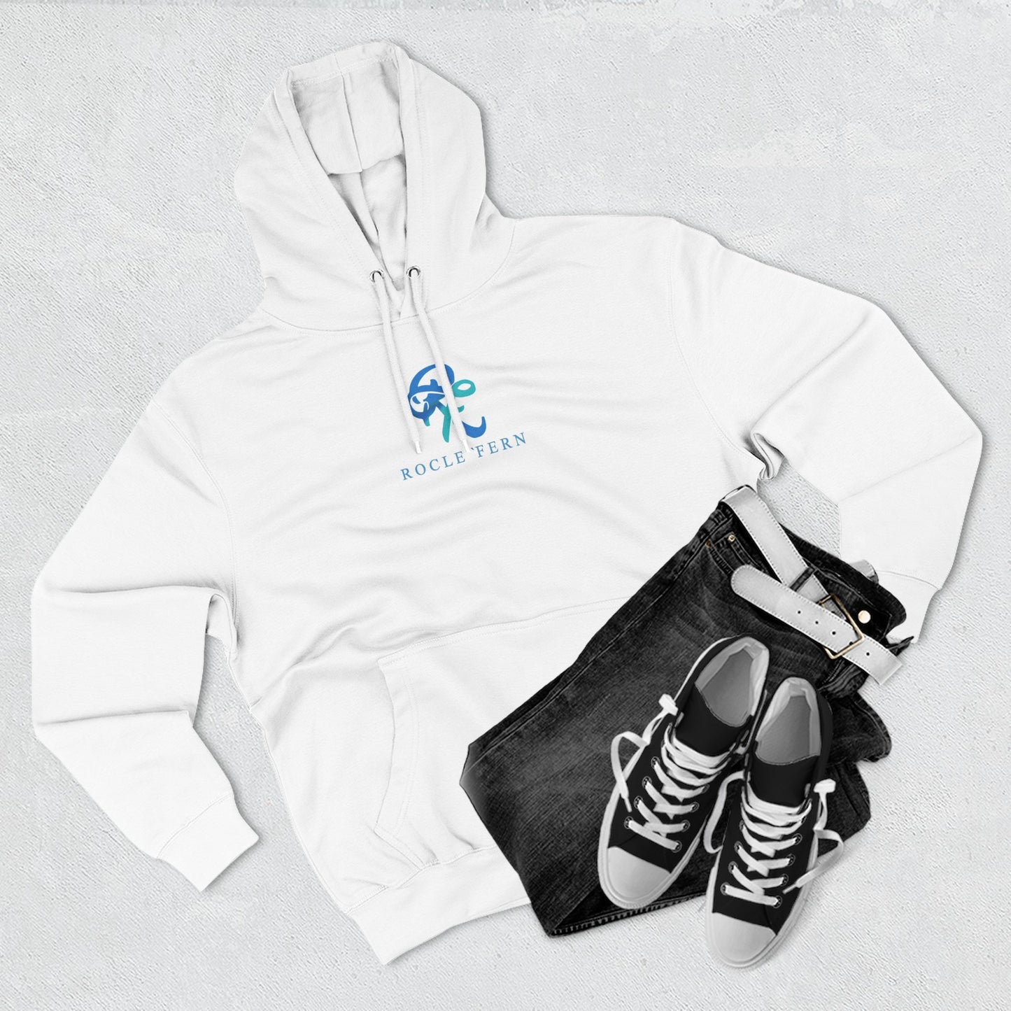 Three-Panel Fleece Hoodie - My Store