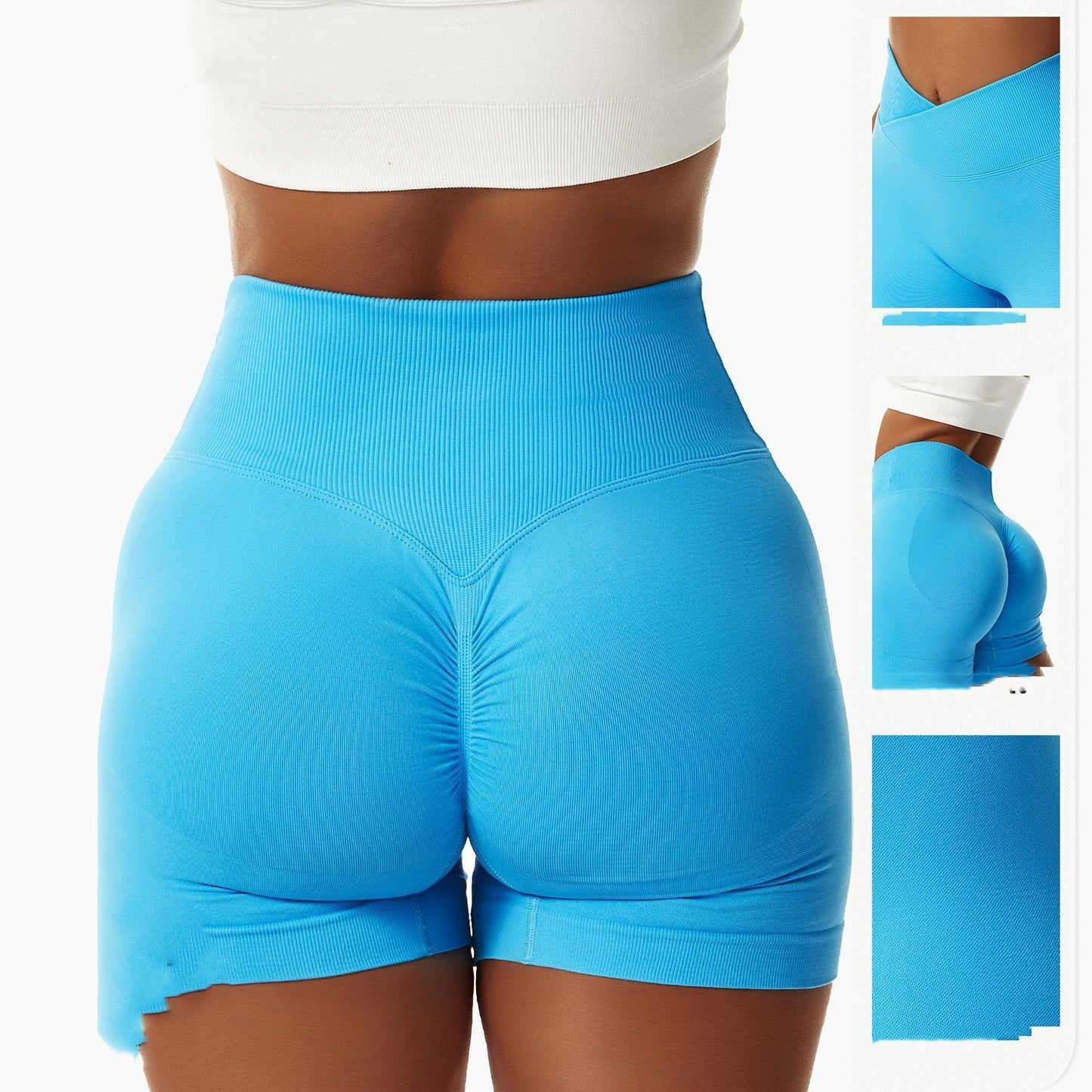 Tight Seamless Sports Shorts For Women - My Store