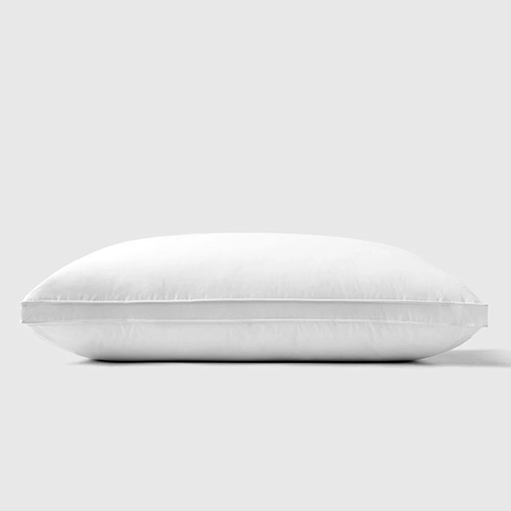 Sondeson Luxury 100% Goose Down Pillow Down-proof King Queen 100% Cotton Bedding 3D Style Rectangle Winter Bedding Pillows 1Pcs - My Store