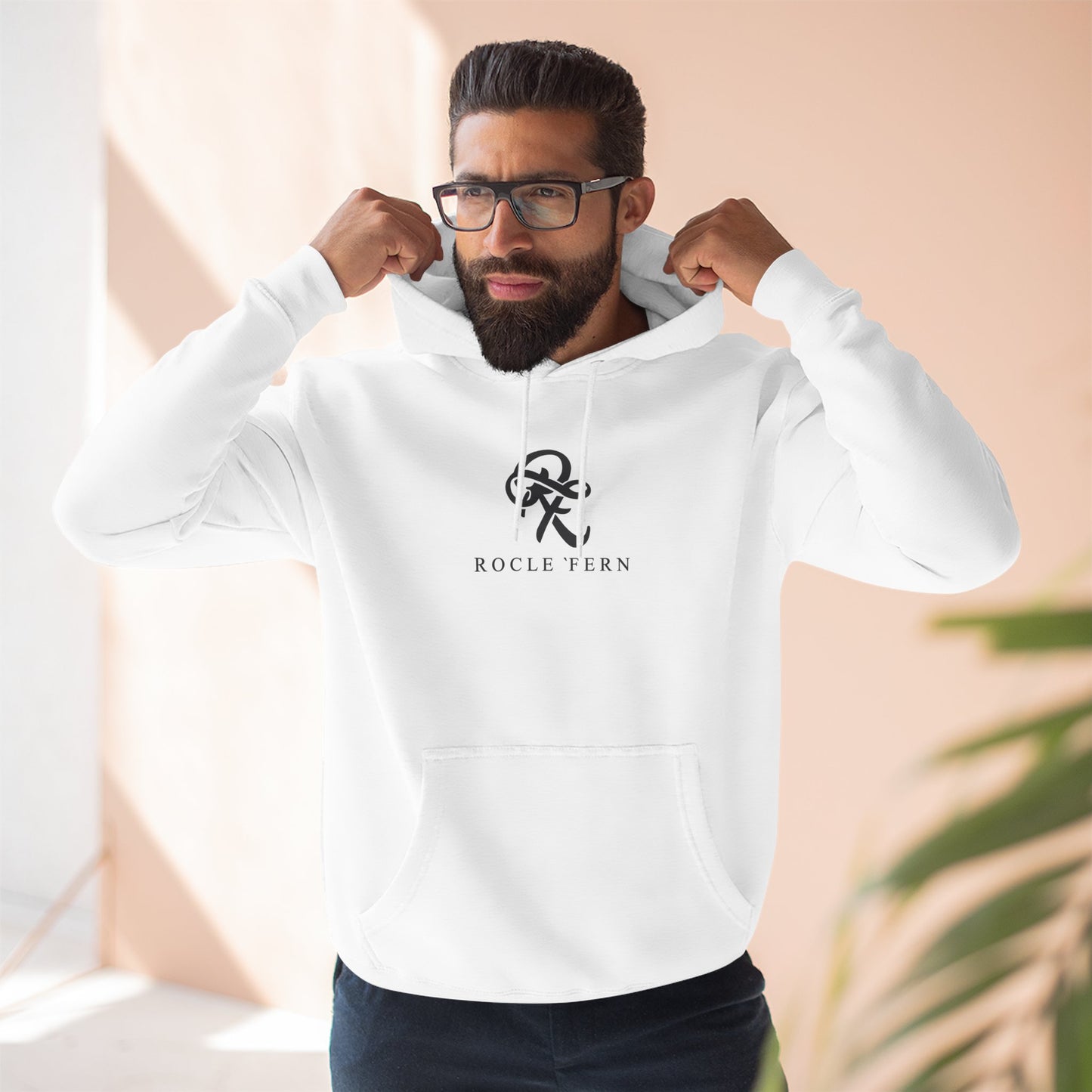 Three-Panel Fleece Hoodie - My Store