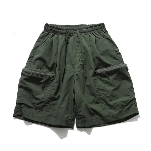 Loose Pockets Zipper Cargo Shorts Men - My Store