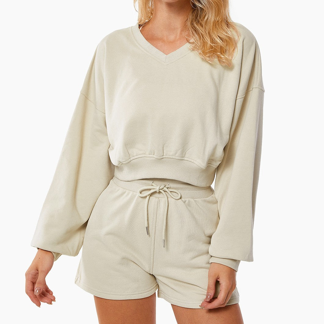 Drawstring Loose Sports Shorts For Women - My Store