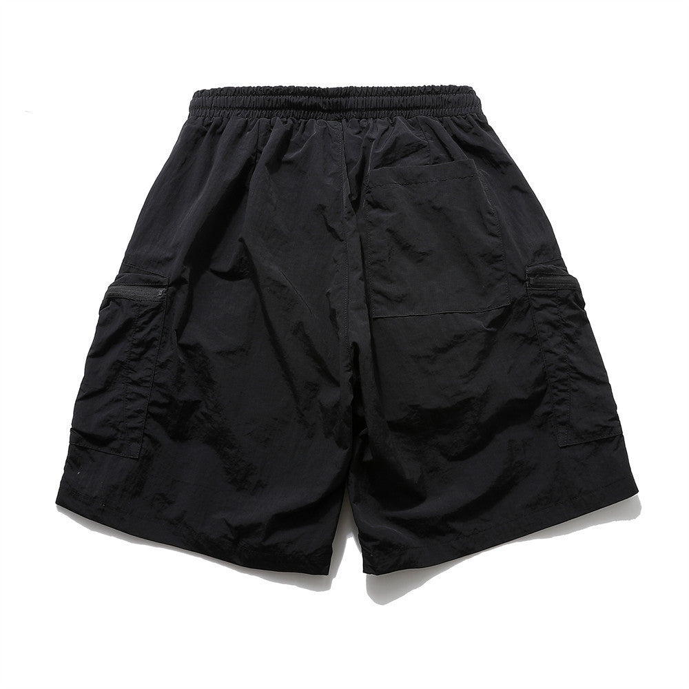 Loose Pockets Zipper Cargo Shorts Men - My Store