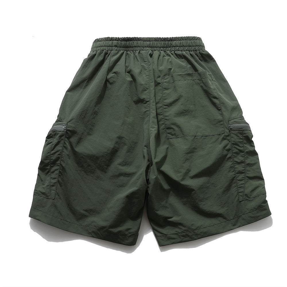 Loose Pockets Zipper Cargo Shorts Men - My Store