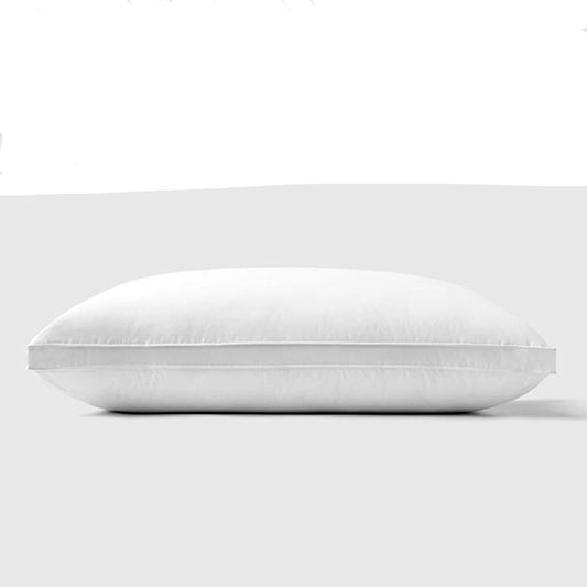 Sondeson Luxury 100% Goose Down Pillow Down-proof King Queen 100% Cotton Bedding 3D Style Rectangle Winter Bedding Pillows 1Pcs - My Store